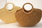 (WDL0771) Classic Ladies Straw Beach Bag Holiday Straw Women Fashion Handbag