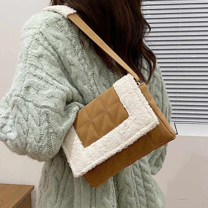 (Wd0638) Winter Bag 2023 New Lady Fashion Ins One Shoulder Bag