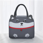 Yellow Duck Bento Bag Cute Cartoon Bento Bag Lunch Bag Handbag Storage Thermal Bag Canvas Lunch Box Bag (WDL8133)